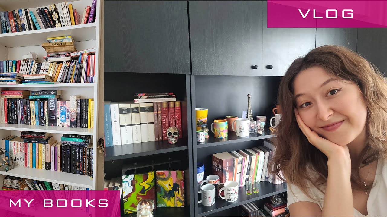 My Books | Library Tour Vlog