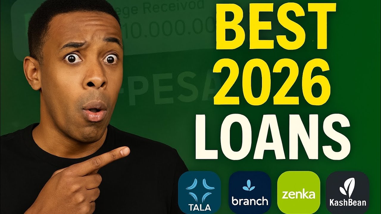 Top 4 Best Loan Apps in Kenya 2026: Low Interest & Instant M-Pesa (Tala, Branch, Zenka, Kashbean)