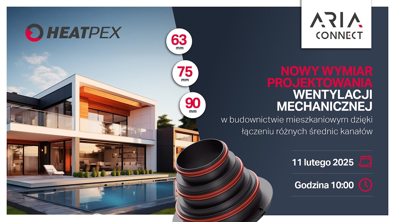 HEATPEX ARIA CONNECT &ndash; nowy wymiar projektowania wentylacji mechanicznej