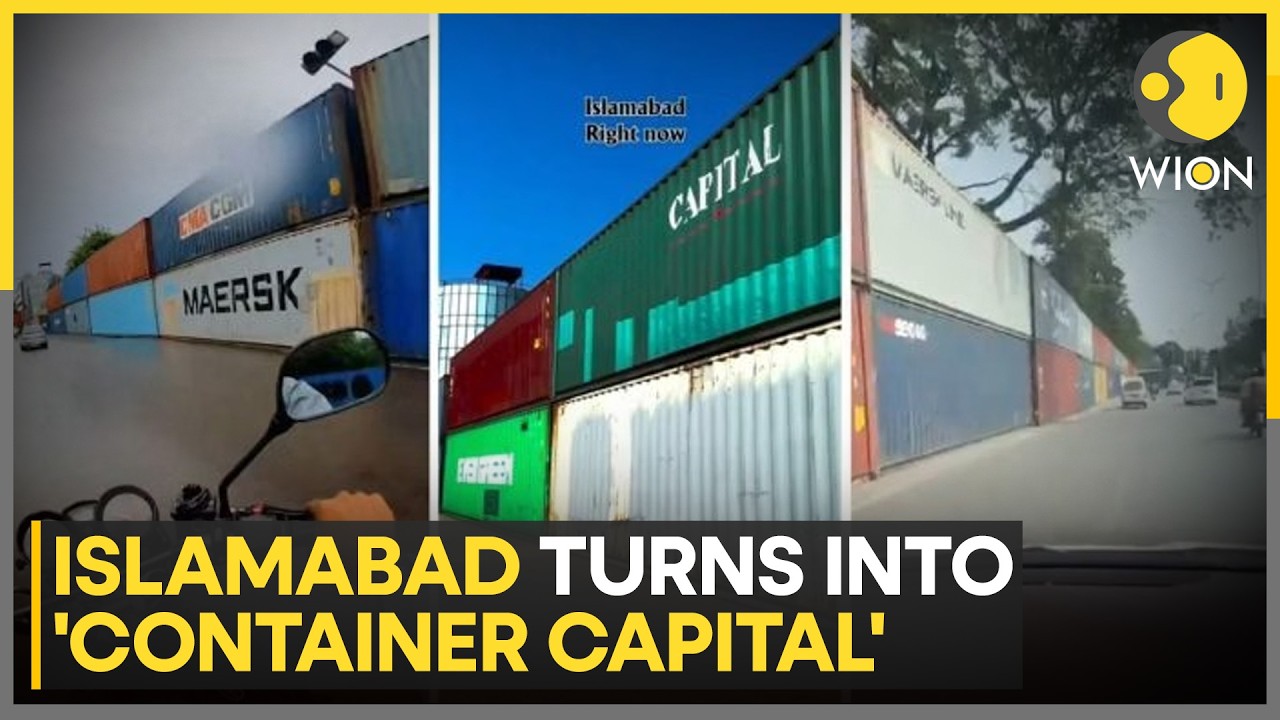 Islamabad Turns into Fortress Ahead of PTI's March Today  | WION