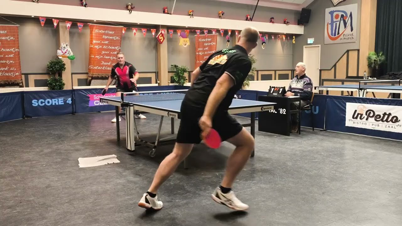 NTTB ZUID-WEST*2025*2e Klasse ROTAC '82 1 Rossum vs TIOS'51 2 Tilburg Marcel vs Geert Spel 5 4K 👾😆🏓
