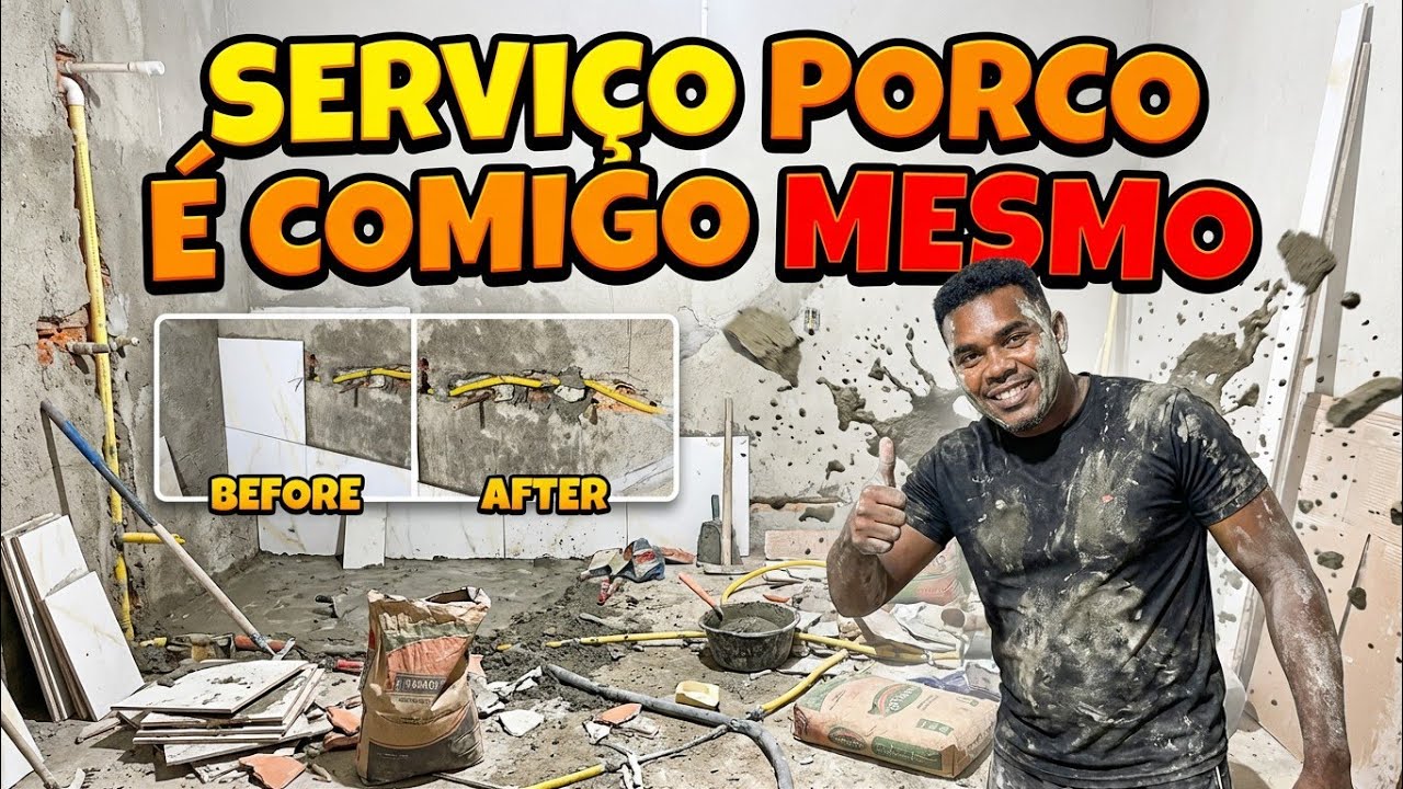 Vou colocar o piso no jeito que eu sei