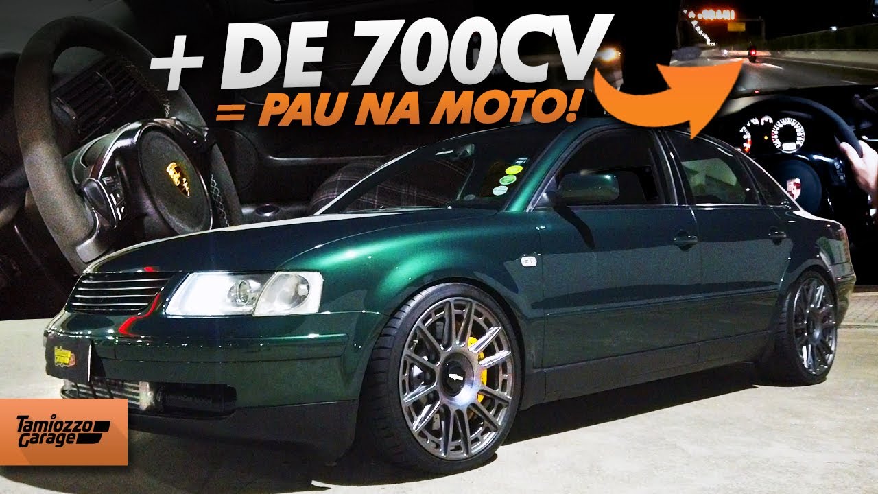 PASSAT TURBO 2.0 20V COM + DE 700CV, VOLANTE E FREIOS DE PORSCHE. O PASSAT B5 MAIS FORTE DO BRASIL!