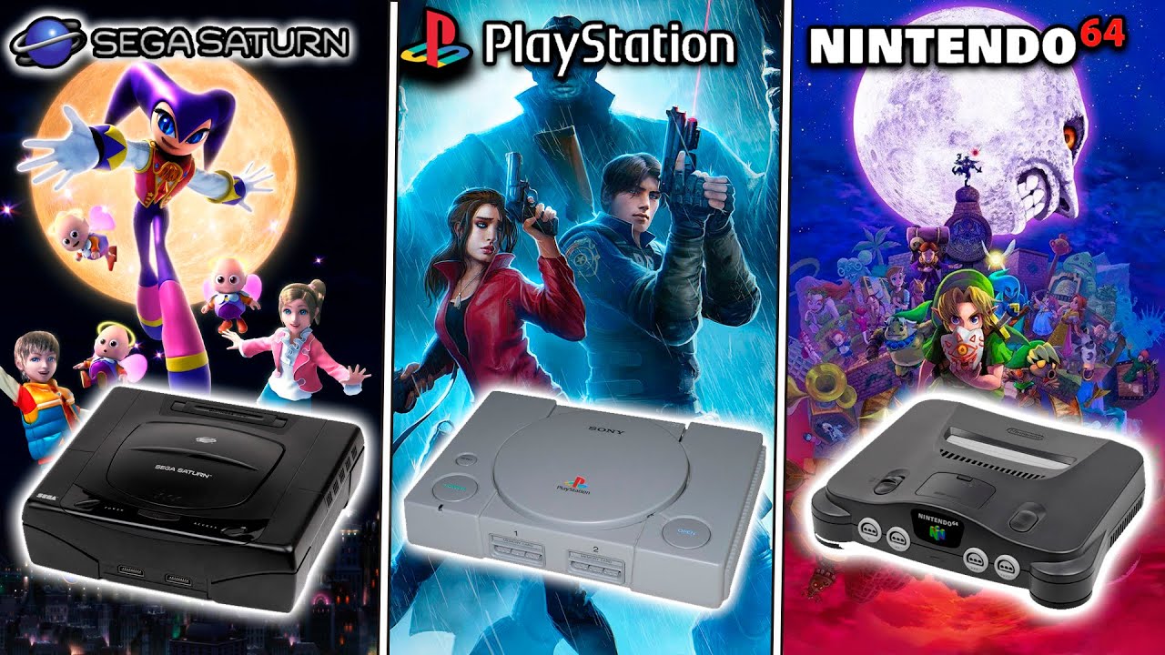 &iquest;Cu&aacute;l fue el TECHO GR&Aacute;FICO de la QUINTA GENERACI&Oacute;N? &ndash; PS1, N64 y Sega Saturn 🎮🔥