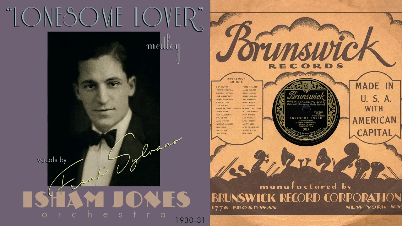 1930, Lonesome Lover, You're Just a Dream Come True, Isham Jones Orch., HD 78rpm