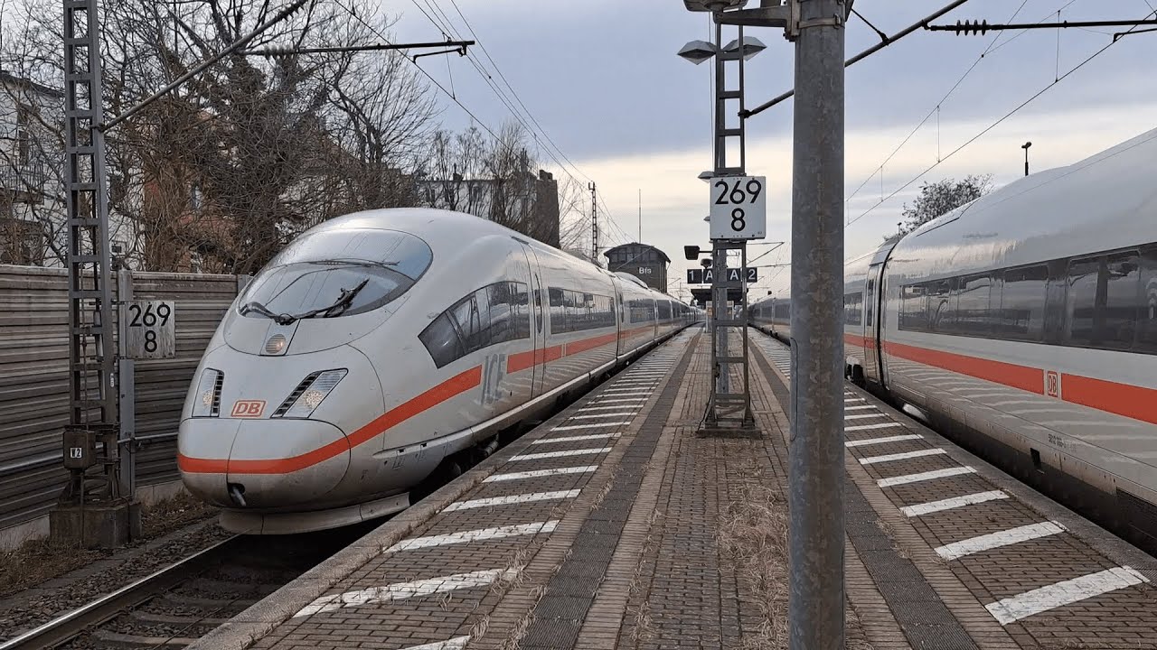 Züge in Hamburg-Bergedorf (02/03/2024)