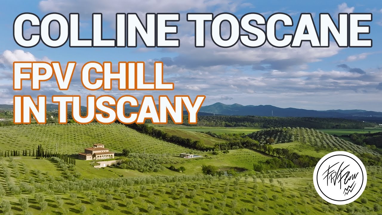 Colline toscane in FPV | Da Volterra alla Val d'Orcia, splendidi scorci visti dal drone