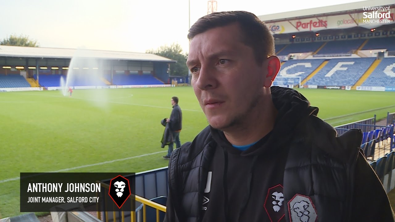 Stockport County 2-0 Salford City - Anthony Johnson post-match interview