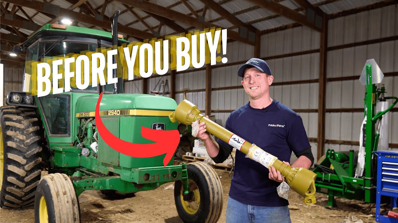 How to Choose and Install the Right PTO Shaft for Your Tractor: A Complete Guide
