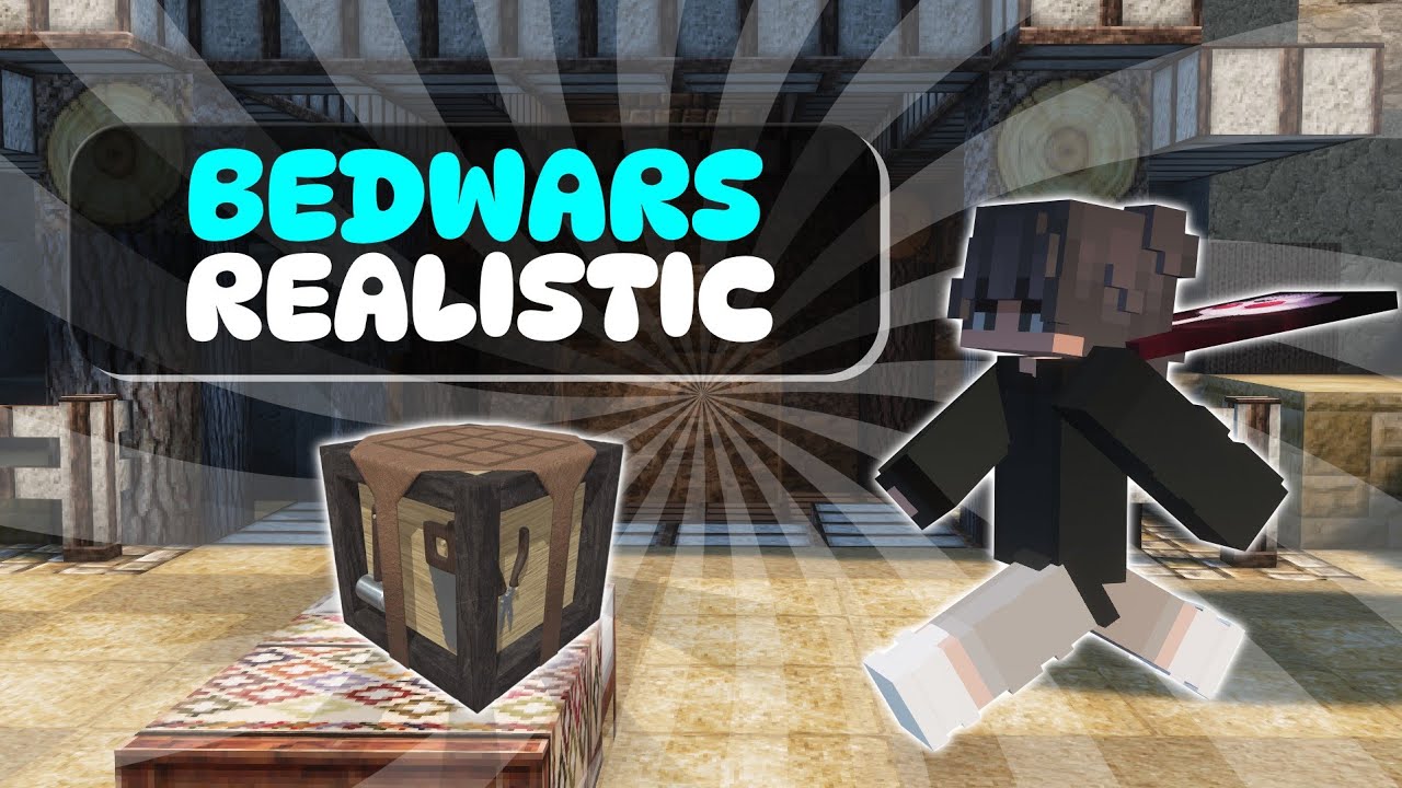 TÔI CHƠI BEDWARS VỚI ĐỒ HỌA SIÊU CHÂN THỰC! - MINECRAFT BEDWARS