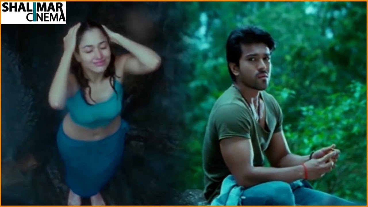 Tamannaah And Ram Charan Beautiful Love Scene || Telugu Cute Love Scenes || Shalimarcinema