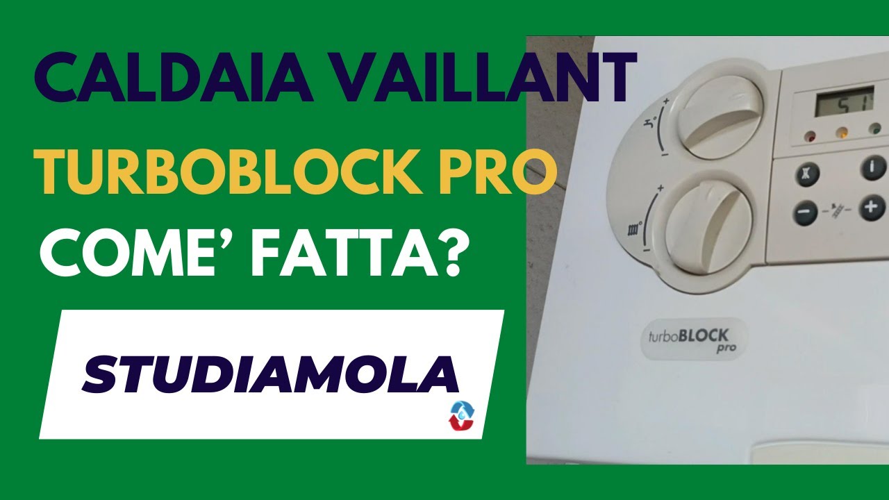 caldaia Vaillant Turboblock Pro vediamo come' fatta e come caricare la pressione errore f24 e reset