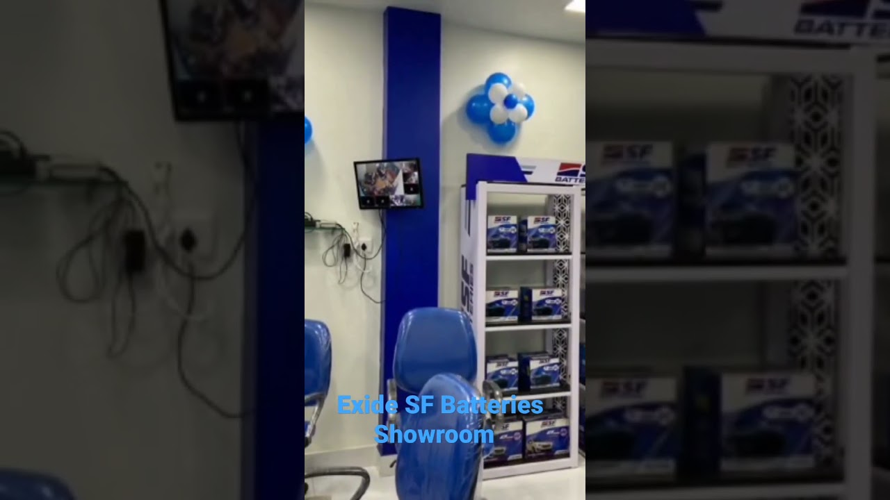 Exide SF Batteries Showroom