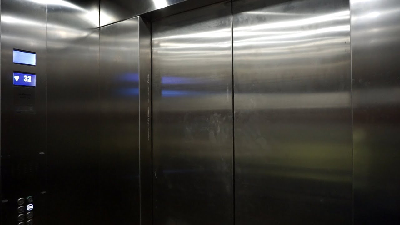 Extreme depth! Amazing KONE high-rise traction elevator @ KONE high-rise laboratory, Tytyri, Finland