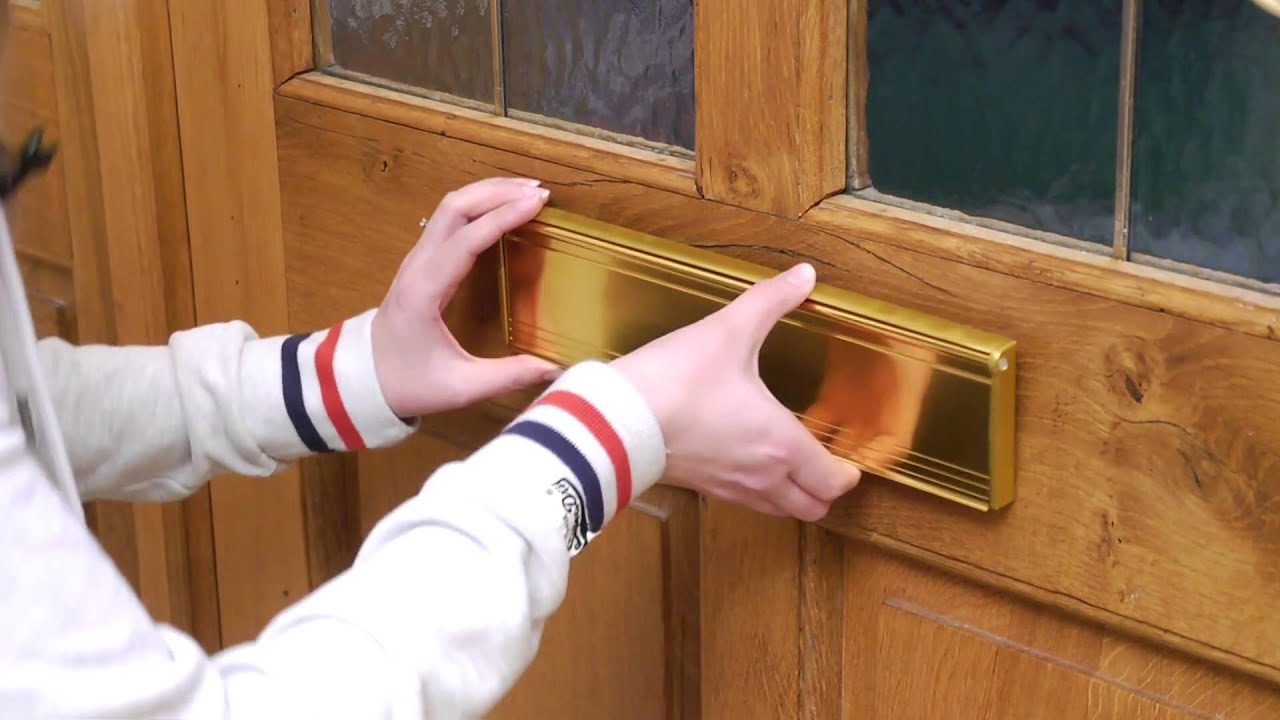 Fit a Stormguard Letterbox Seal Draught Excluder