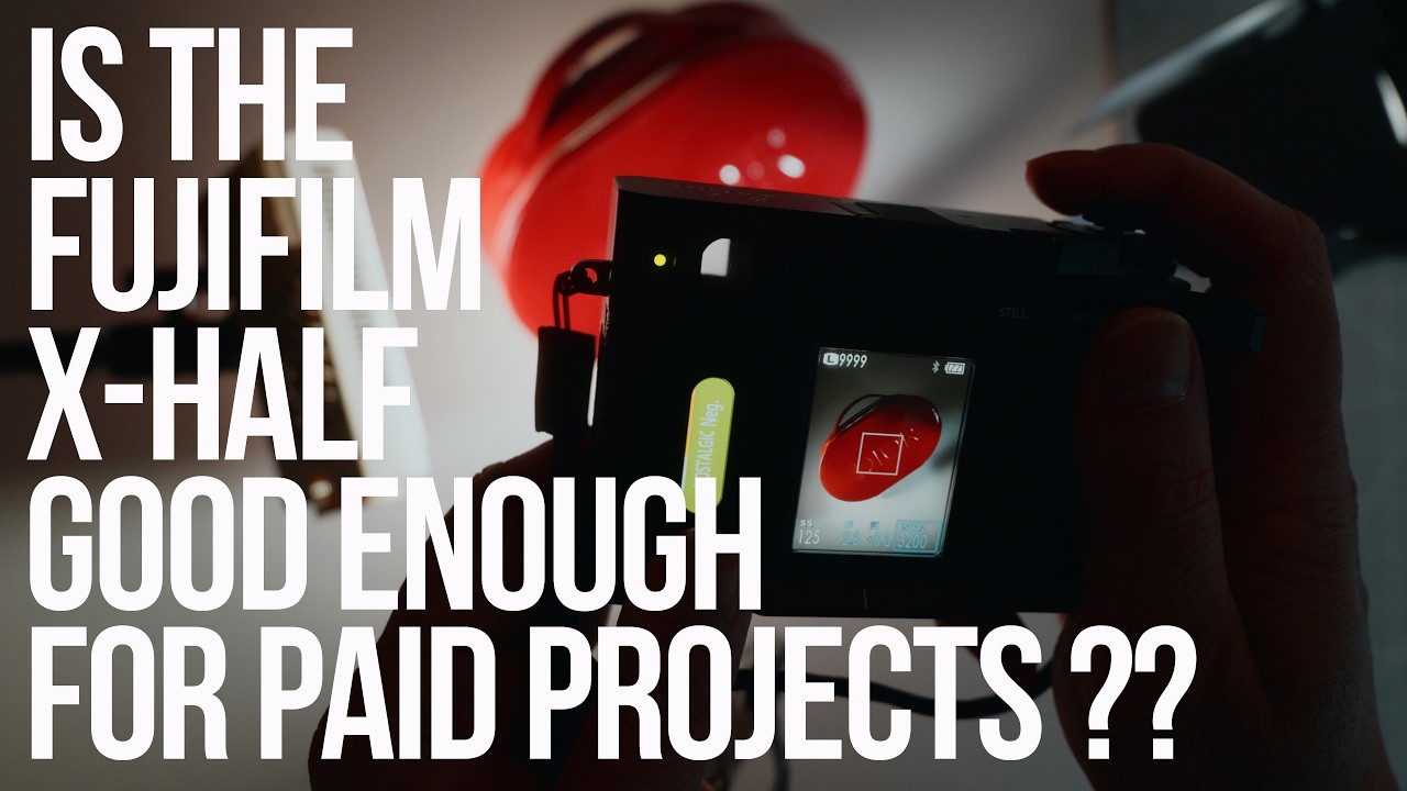 Is the Fujifilm X-Half Camera good enough for Paid Projects??