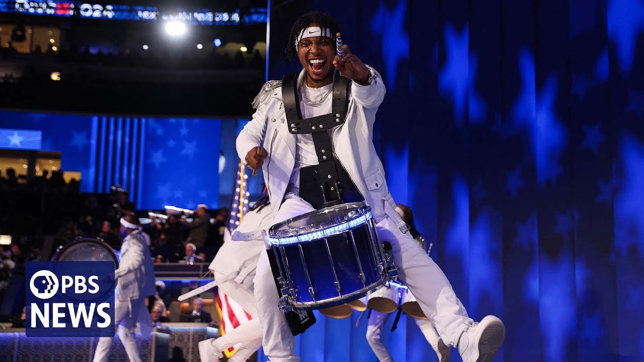 WATCH: The Pack Drumline performs at 2024 Democratic National Convention | 2024 DNC Night 4