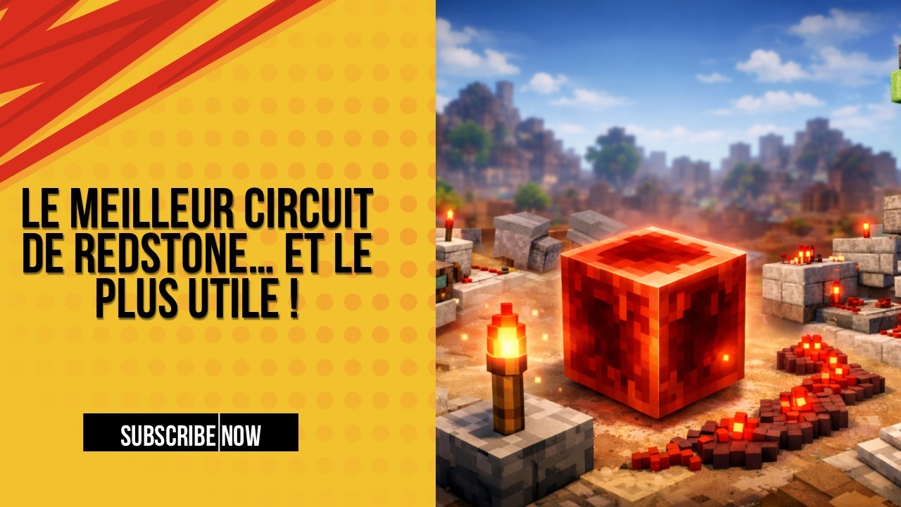 Le meilleur circuit de Redstone… et le plus utile !