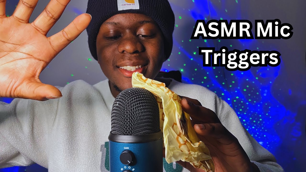 ASMR Fast & Aggressive Mic Triggers, Beeswax Tapping, and Mouth Sounds