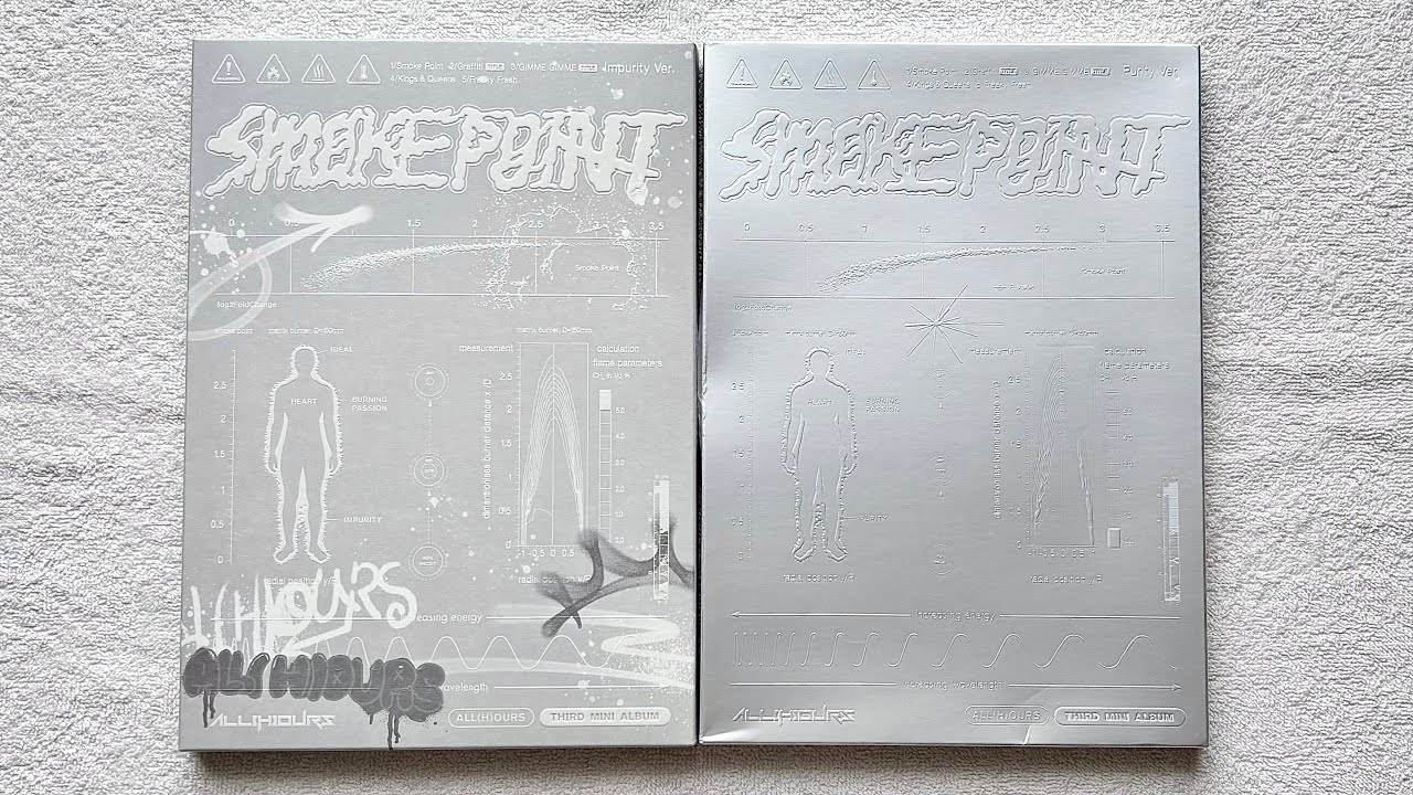 Распаковка альбома ALL(H)OURS / Unboxing album ALL(H)OURS Smoke Point