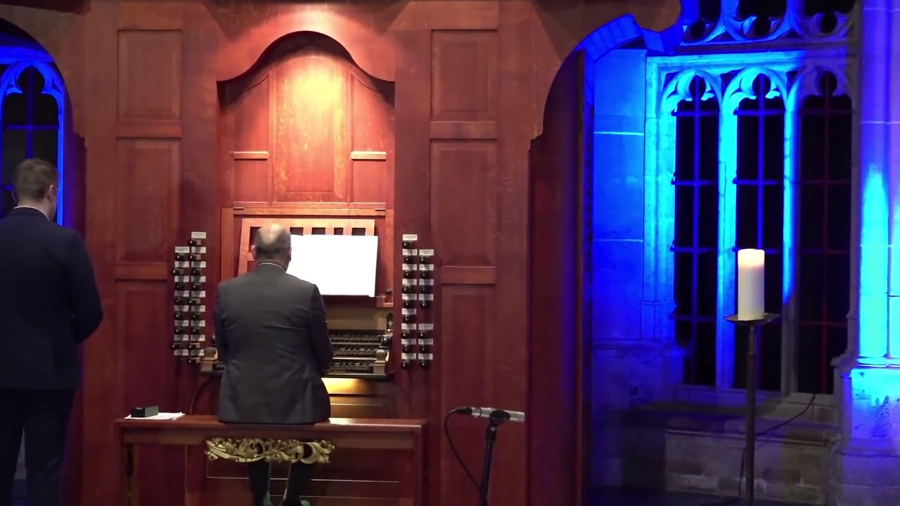 Toccata en fuga over Psalm 138 Evert van de Veen (Toccata naar J.S. Bach)