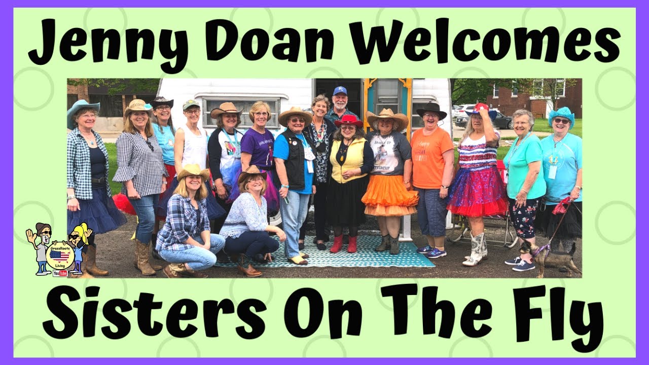Jenny Doan of MSQC Welcomes Sisters On The Fly | RV Quilters | Remodeled Vintage Campers | Glampers
