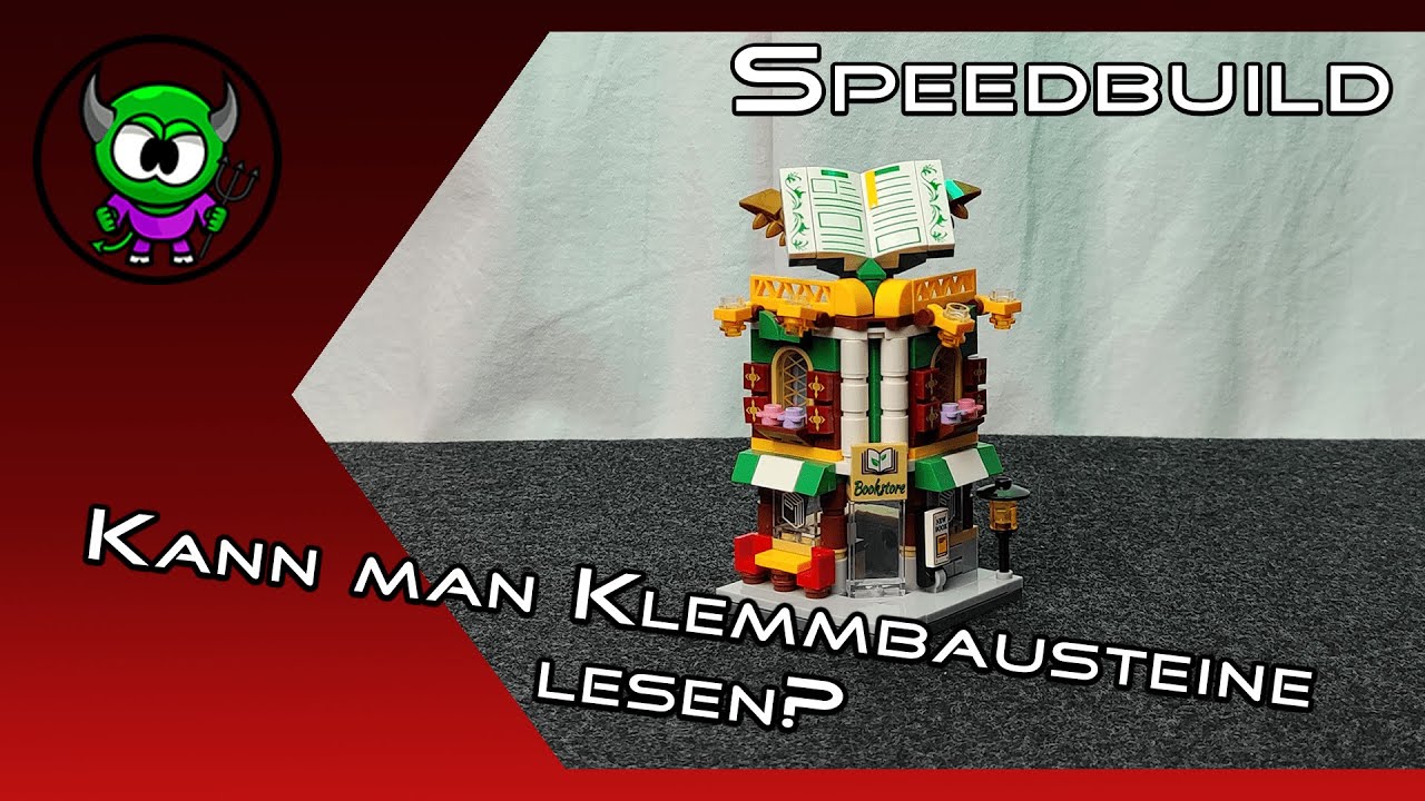 Kann man die (Klemmbausteine) lesen? | Buchhandlung OB-WS0347D Open Bricks - Speedbuild