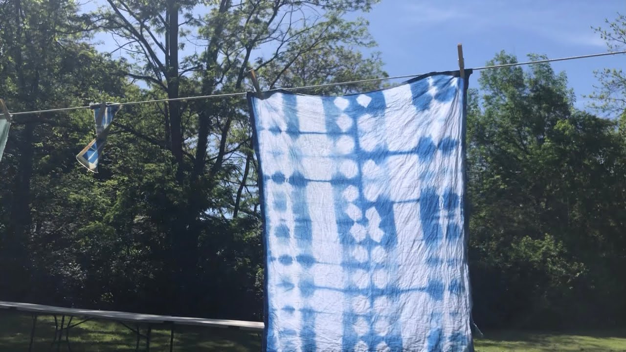 💙 How I Feed My Indigo Vat | Natural Indigo Dye Process 🌿