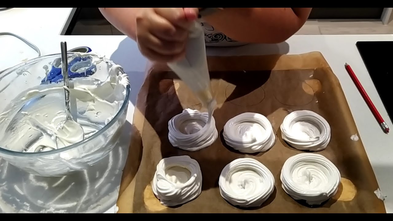Easy to follow Meringue nests