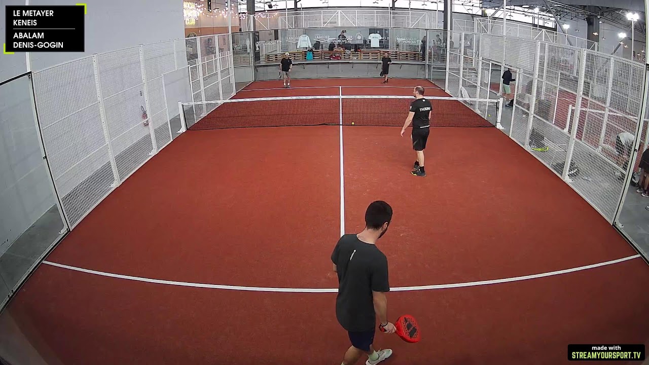 Piste 2 : P500 - ARMORIC SPORTS - 1/4 DE FINALE - LE METAYER / KENEIS 🆚 ABALAM / DENIS-GOGIN
