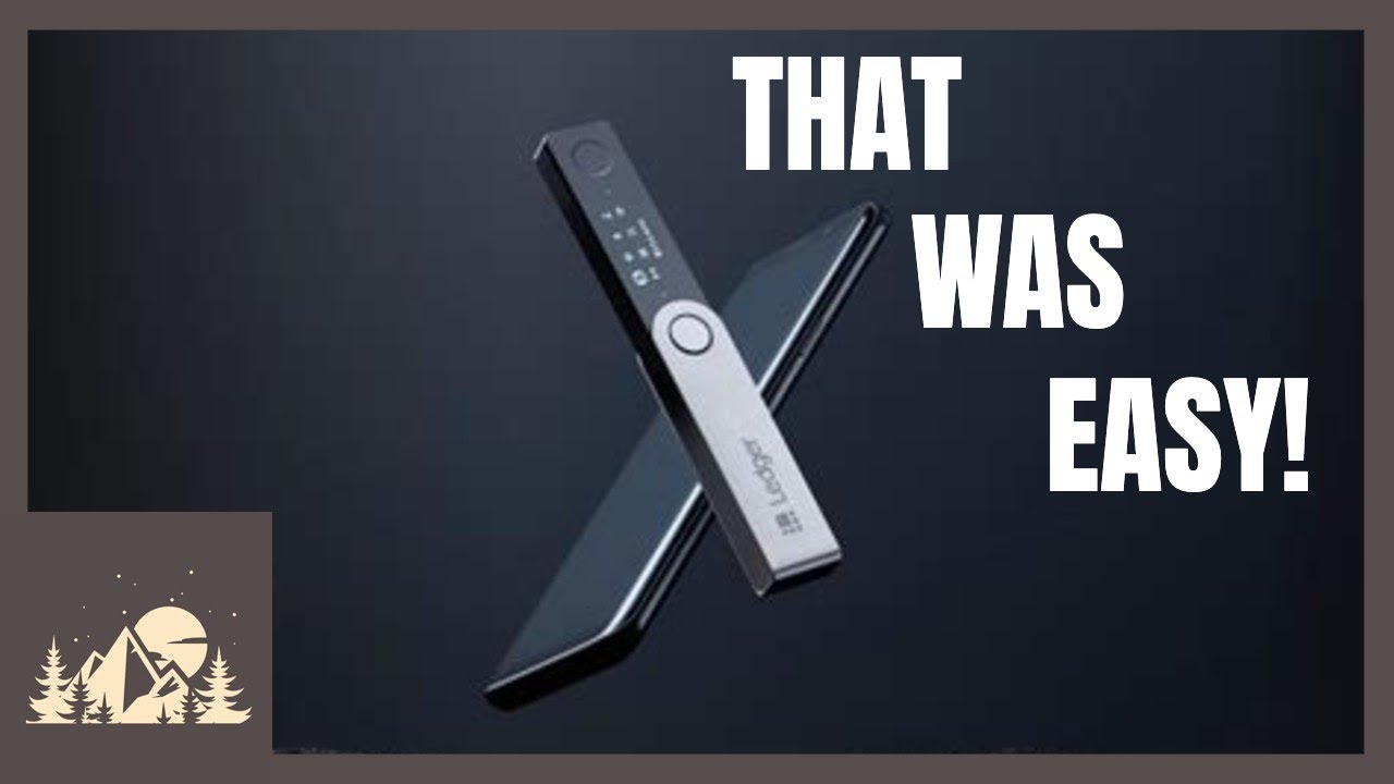 Setting up a Ledger Nano X from scratch