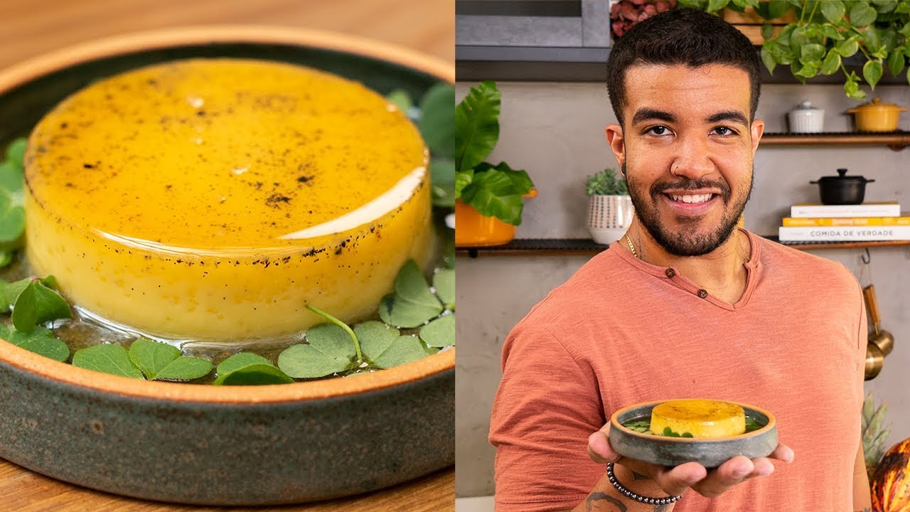 PUDIM CREMOSO SEM LEITE CONDENSADO | Receitas Low Carb | Léo Santos
