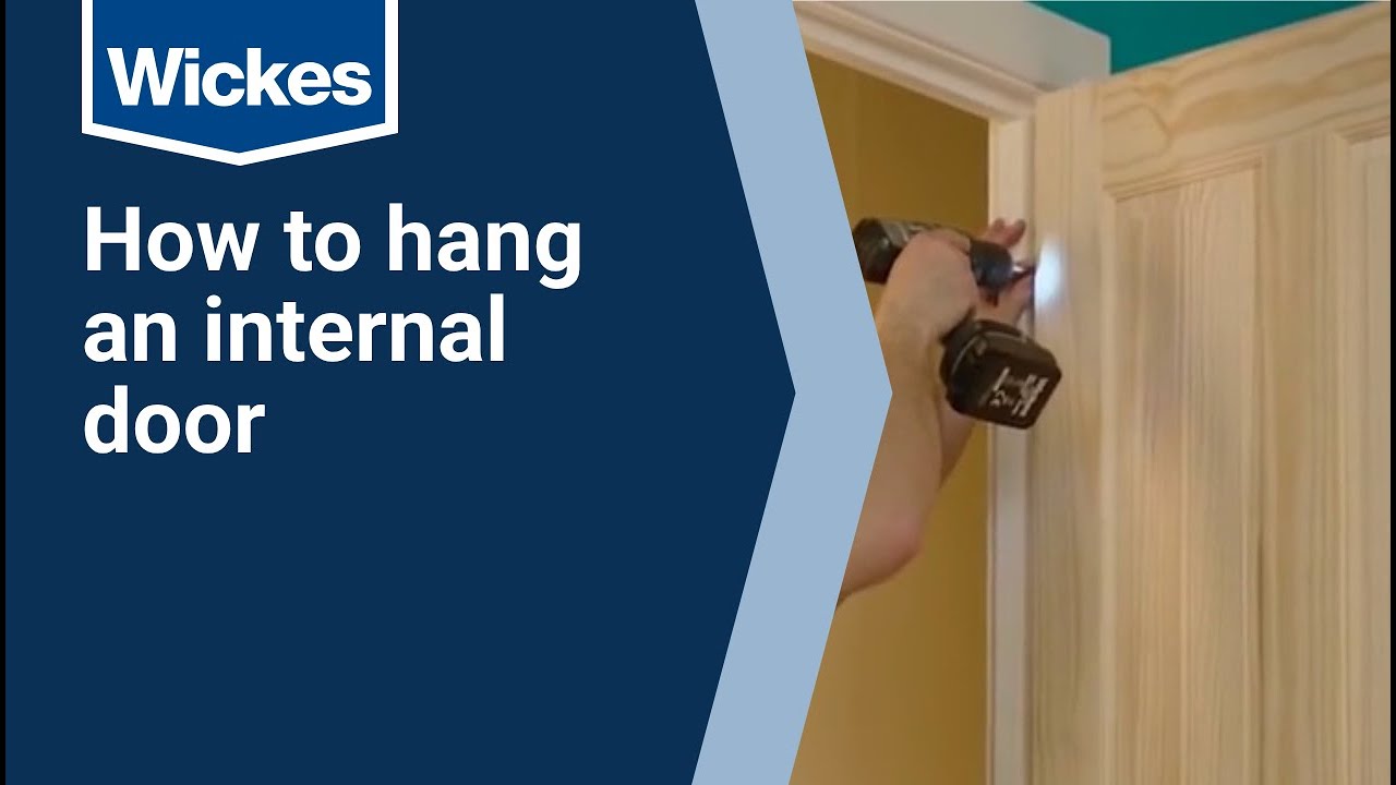 Как повесить межкомнатную дверь | Wickes