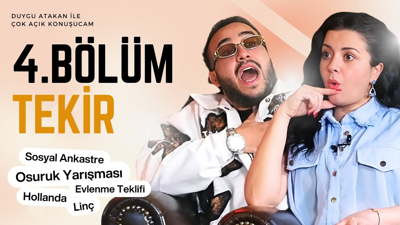 Duygu Atakan ile Çok Açık Konuşucam - 4# TEKİR | Evlenme Teklifi, Osuruk Yarışması, Linç, Yaş Farkı