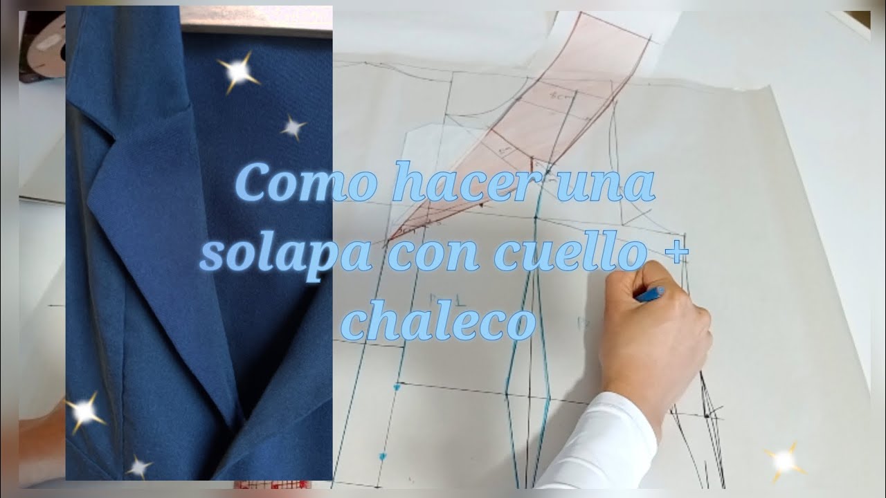 Como coser una solapa + Chaleco