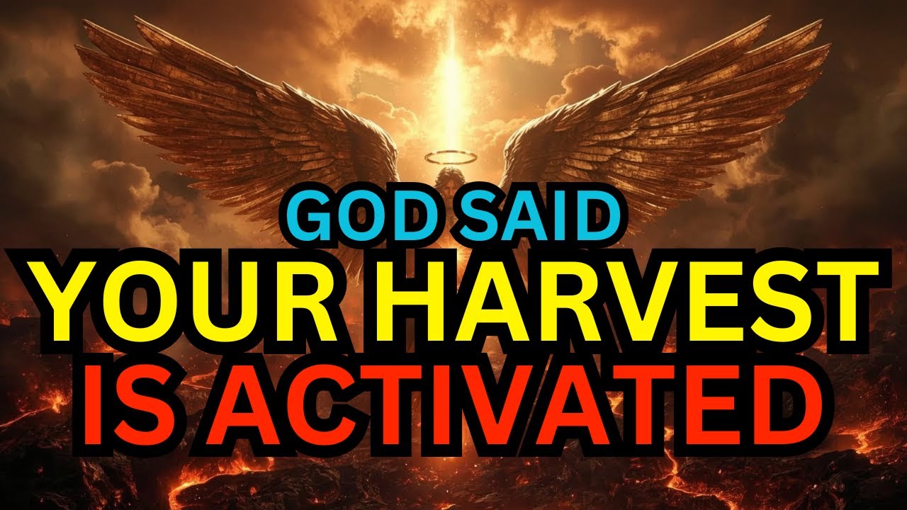 CHOSEN ONE, GOD SAID YOUR HARVEST IS ACTIVATED