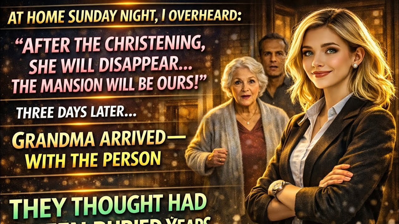At home Sunday night, my parents planned the perfect crime—until Grandma came with someone dead.