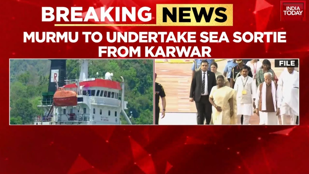 President Murmu Set For Historic Submarine Sortie From Karwar Naval Base Today: Shivani Sharma