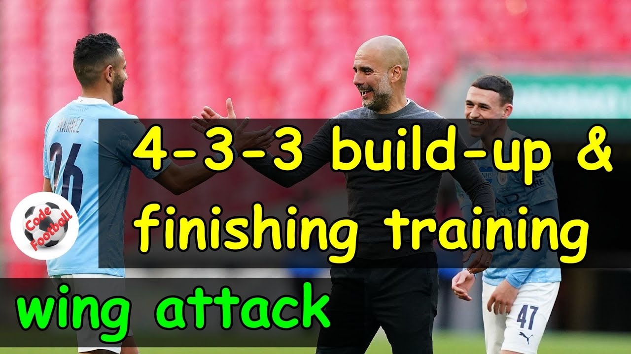 4-3-3 build-up and finishing! Wing attack training programme!