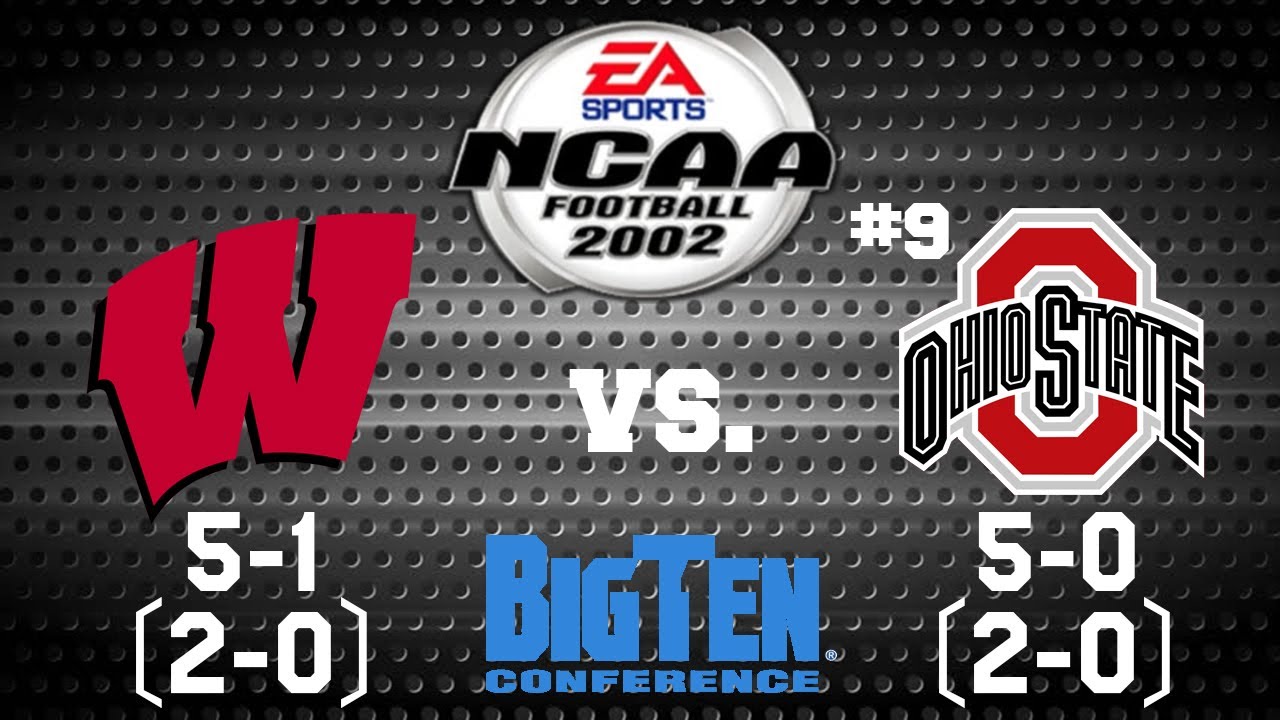 NCAA Football 2002 - Dynasty Mode - Wisconsin vs. #9 Ohio State