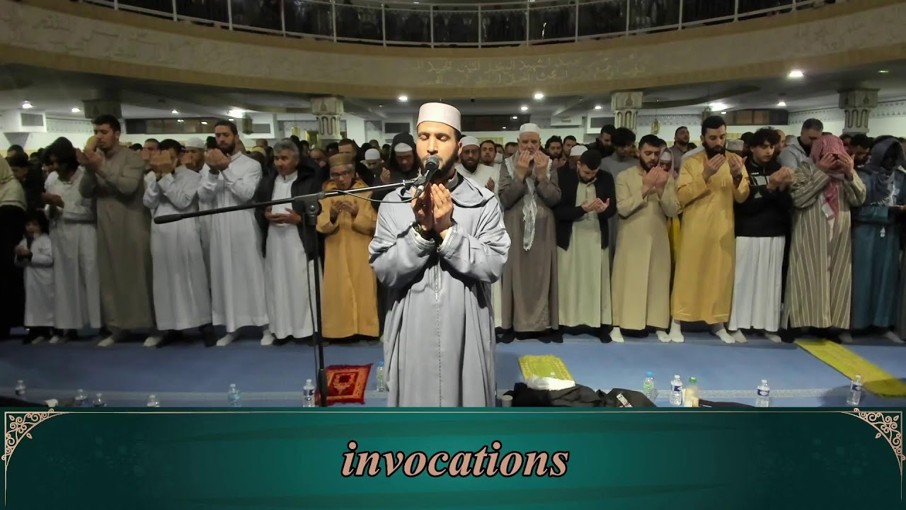 Nuit 4 tarawih Ramadan 2023/1444. mosquée de #Gennevilliers imam Rachid