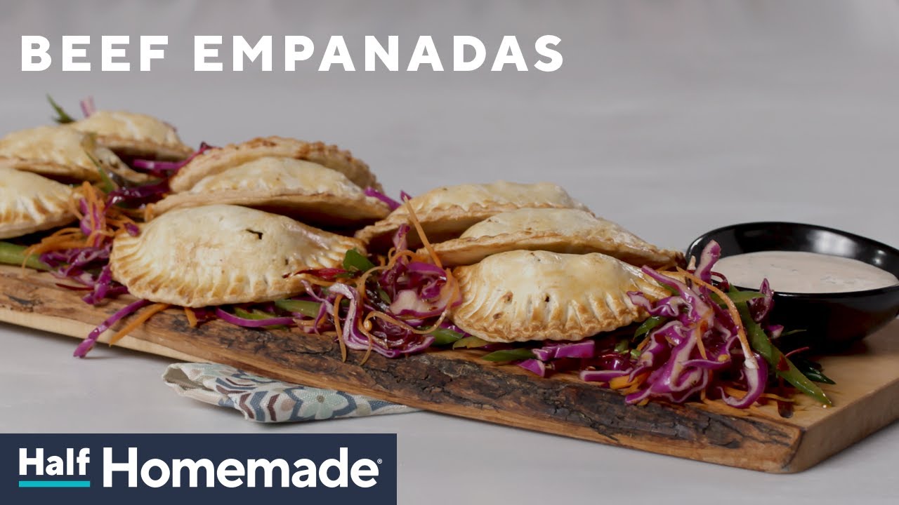 Beef Empanadas | Half Homemade