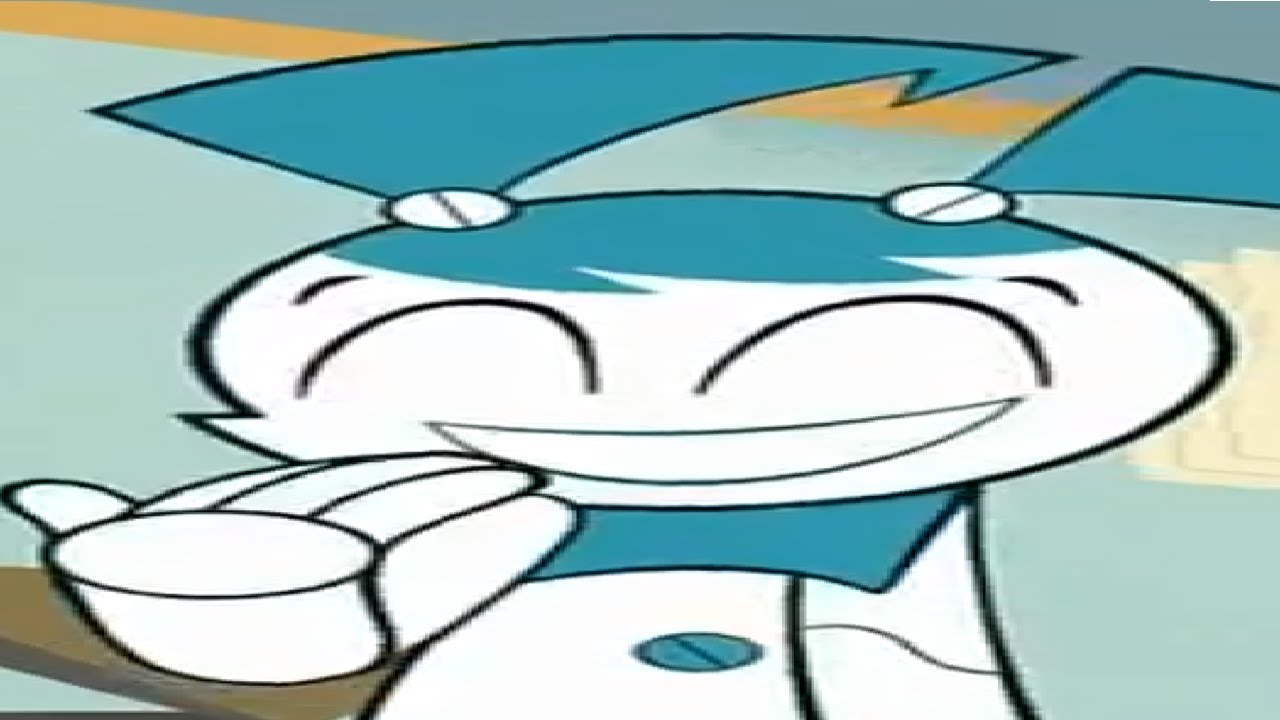 three minutes of jenny laughing in my life as a teenage robot