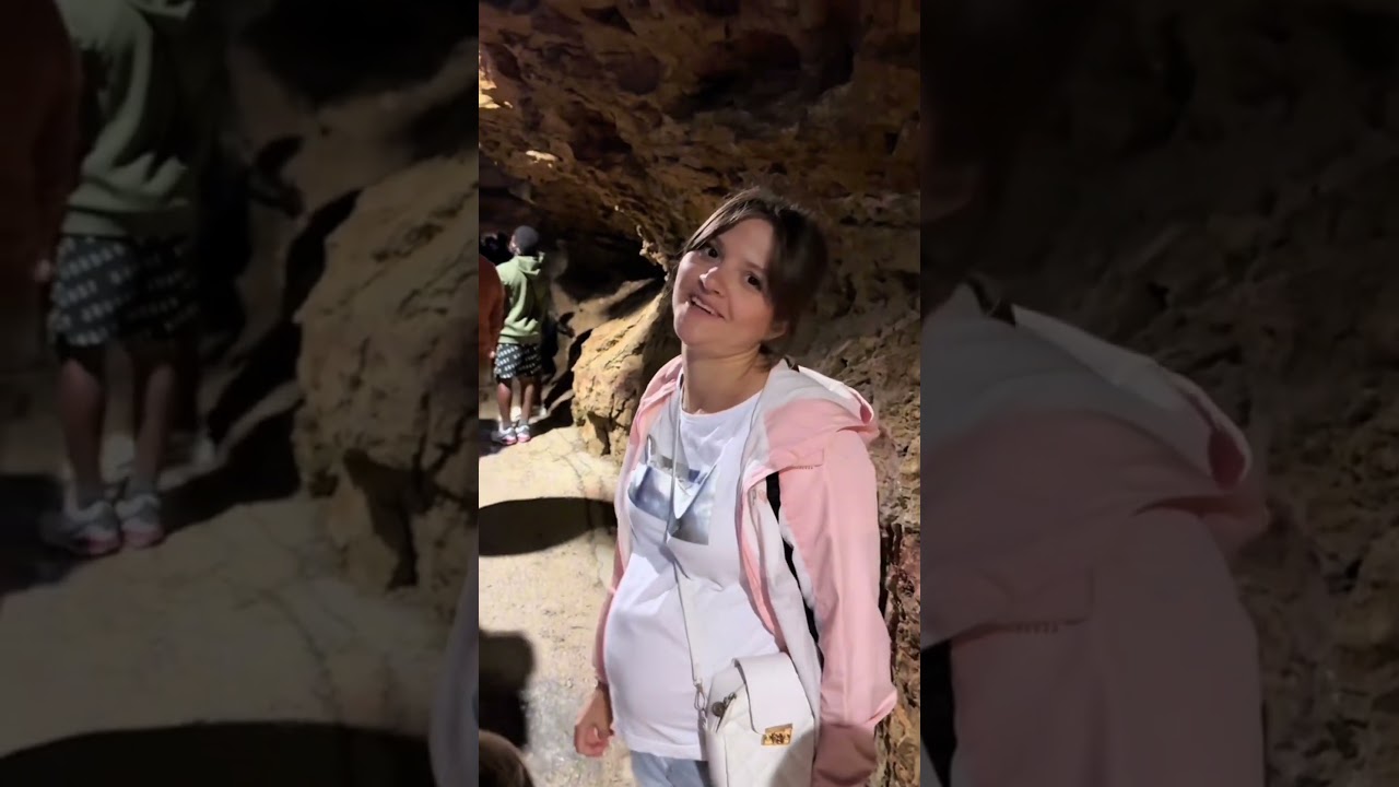 Внутри пещеры Goffre de Padirac 🤩 #vlog #familytime