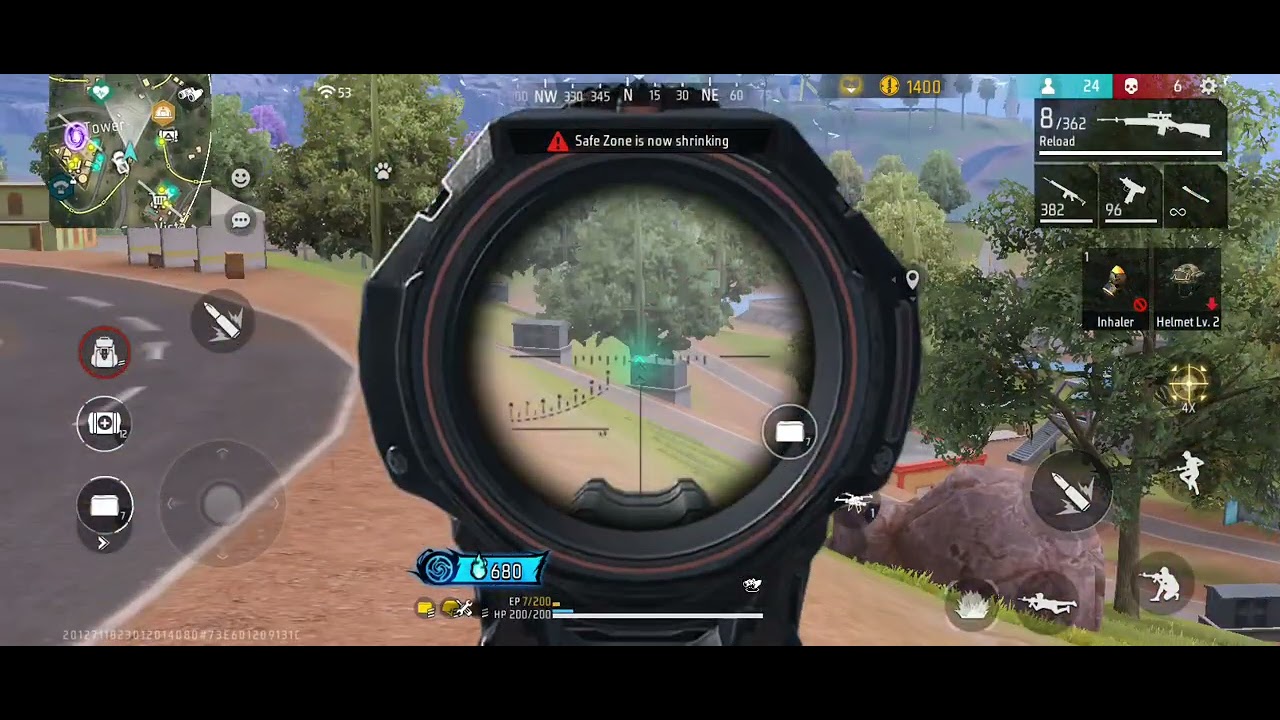 Rank 2 FreeFire Ka Masiha | Gameplay Video Of FreeFire | Mobile Gaming 