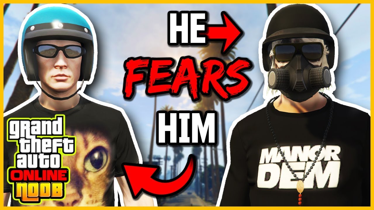 Noob on GTA Online is Actually A Savage (Tryhards FEAR Him)
