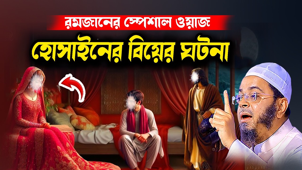 হোসাইনের বিয়ের ঘটনা নাসির উদ্দিন আনসারী ওয়াজ Nasir Uddin Ansari Waz New2026 রমজানের স্পেশাল ওয়াজ