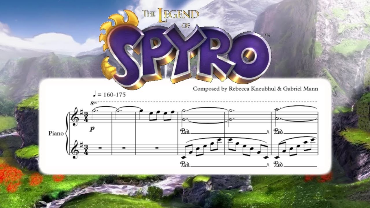 The Legend of Spyro: Dawn of the Dragon - Guide You Home (Piano Cover w/ Sheet Music)