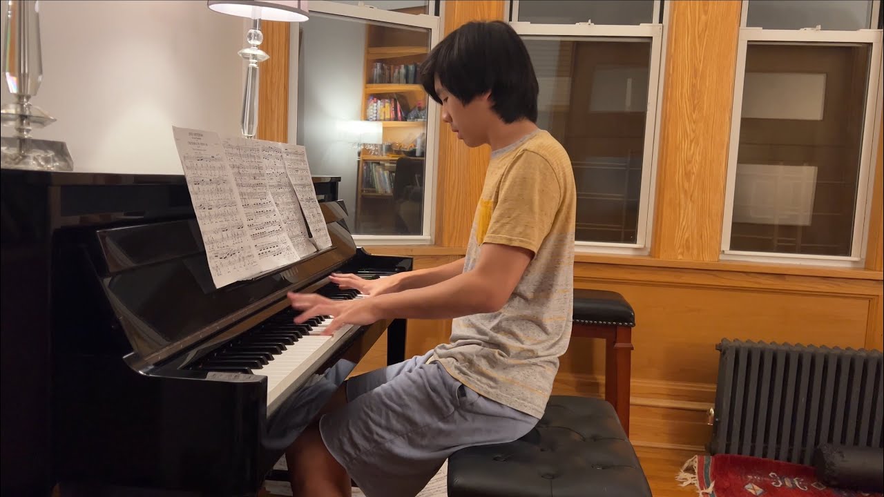 Chopin Nocturne Op 48 No 1 in C Minor by Christopher Ahmon Studio Recording