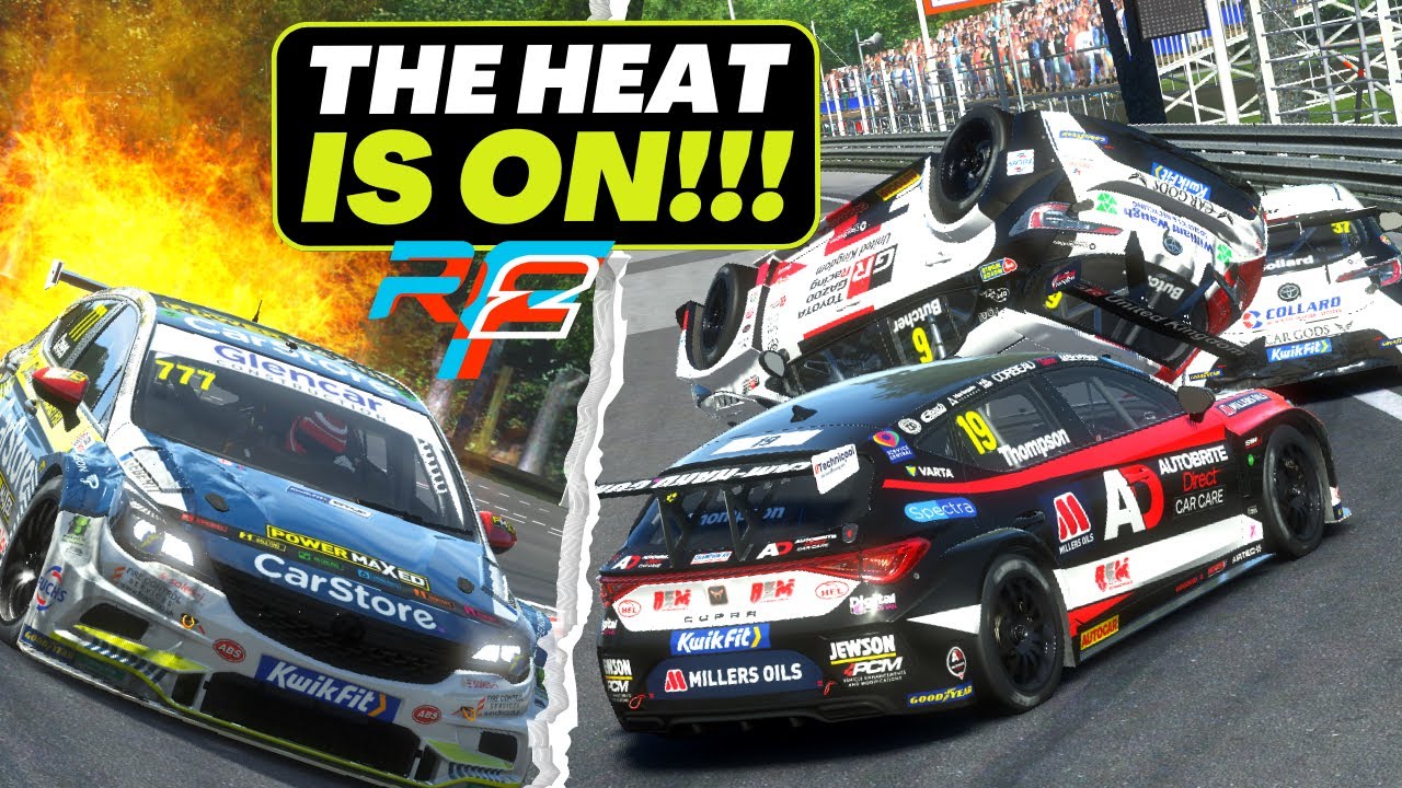 rFactor 2 | Can I Survive THIS for a Podium? LFM BTCC @ Norisring